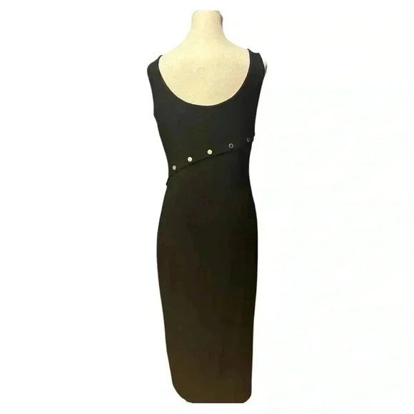 White House Black Market Matte Jersey Diagonal Placket Dress Size Small NWT - Picture 5 of 12